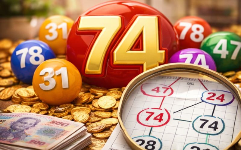 phân tích số 74 và các con lô thường đi kèm