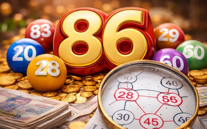 các con số liên quan đến 86 được người chơi lựa chọn