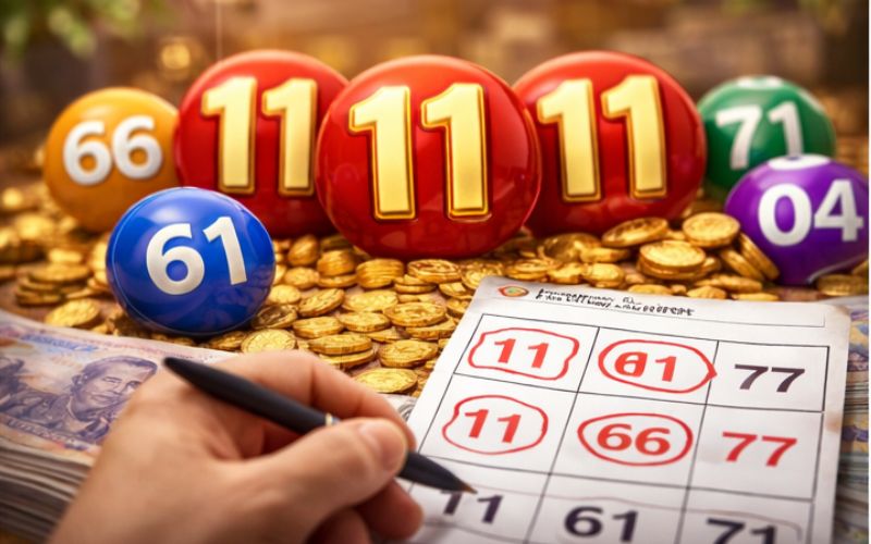 các con số liên quan đến 11 được người chơi lựa chọn