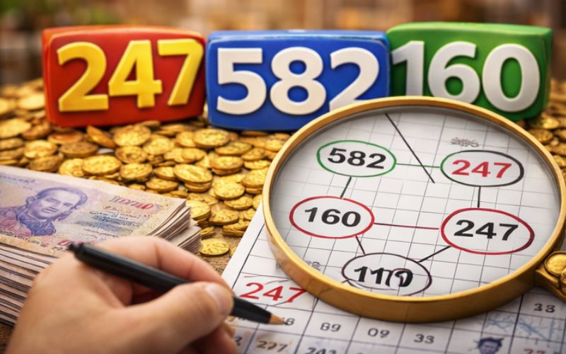 các bộ số ba càng miền bắc được đánh dấu theo quy luật