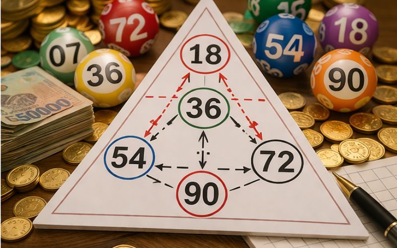 phân tích bảng số lô đề theo dạng hình tam giác