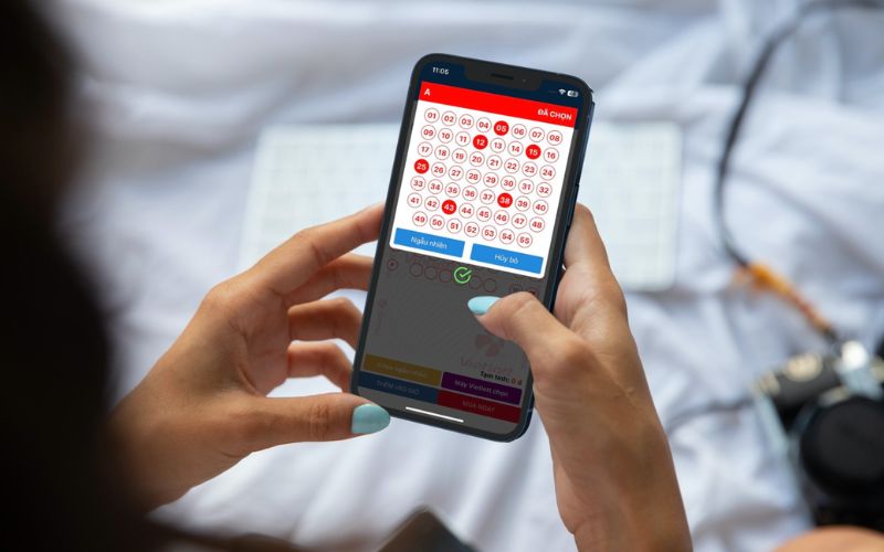 người chơi phân tích kết quả keno vietlott qua các con số